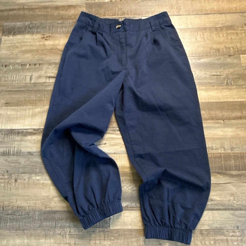 Halara Mid Rise Casual Jogger Blue Size M Petite Pockets Cotton Lightweight